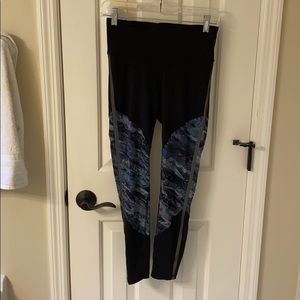 Lululemon black reflective tight